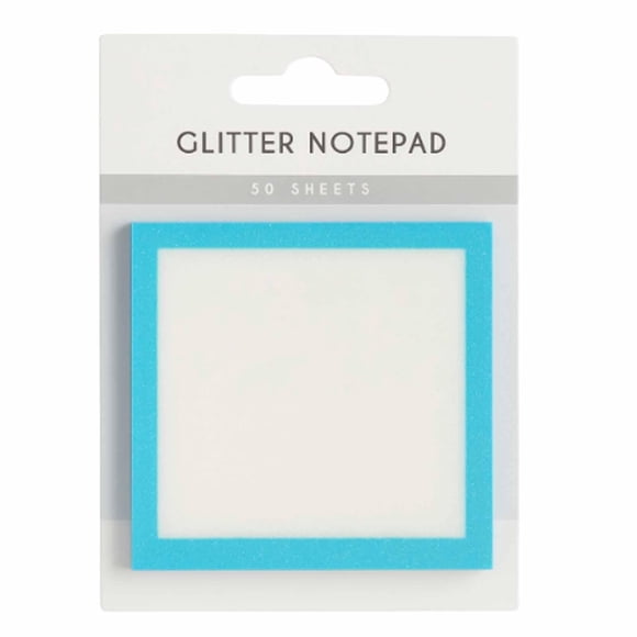 Yuehao Blue Sticky Notes Notes Cute Adhesive Note Memo Transparent Glitter Notepads Stationery See Through Notes Small To Do Listblue Transparent Sticky Notes1 Piece Of Transparent Sticky Note