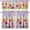 Libellule Florale, variante sur Cantonnière de Fenêtre 18 Pouces L X 54 Pouces W, 1 Panneau, Lin, Feuilles d'Érable d'Automne, Floral, Poche pour Tringle, pour Cuisine, Salle de Bain, Chambre, Déco Maison
