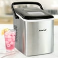 thumbnail image 3 of Igloo ICEB26HNSS 26-Pound Automatic Self-Cleaning Portable Countertop Ice Maker Machine with Handle, Stainless Steel, 3 of 5