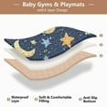 thumbnail image 5 of WOBOGO Cartoon Starry Sky Baby Playmats Extra Large Waterproof Rollable Activity Pads for Toddlers 50×50inch, 5 of 7