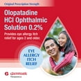 thumbnail image 6 of Glenmark Therapeutics Once Daily Olopatadine Eye Drops for Allergies, Redness Relief, Antihistamine, Allergy Relief from Pet Dander, Pollen, Grass, Ragweed, Olopatadine HCl 0.2%, 2.5ml (Twin-Pack), 6 of 7