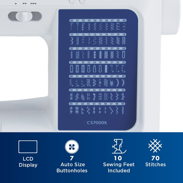 Brother CS7000X Portable Beginner Electric Sewing & Quilting