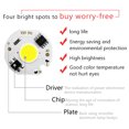 thumbnail image 4 of Chips de bombillas LED COB de 10 W, 20 W, 30 W, 50 W y 100 W para focos, reflectores, luces LED integradas cuadradas de 12 V y 36 V CC para jardín, 4 of 5