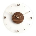 thumbnail image 1 of Reloj de pared silencioso Perfecl 14 pulgadas negro, 1 of 8