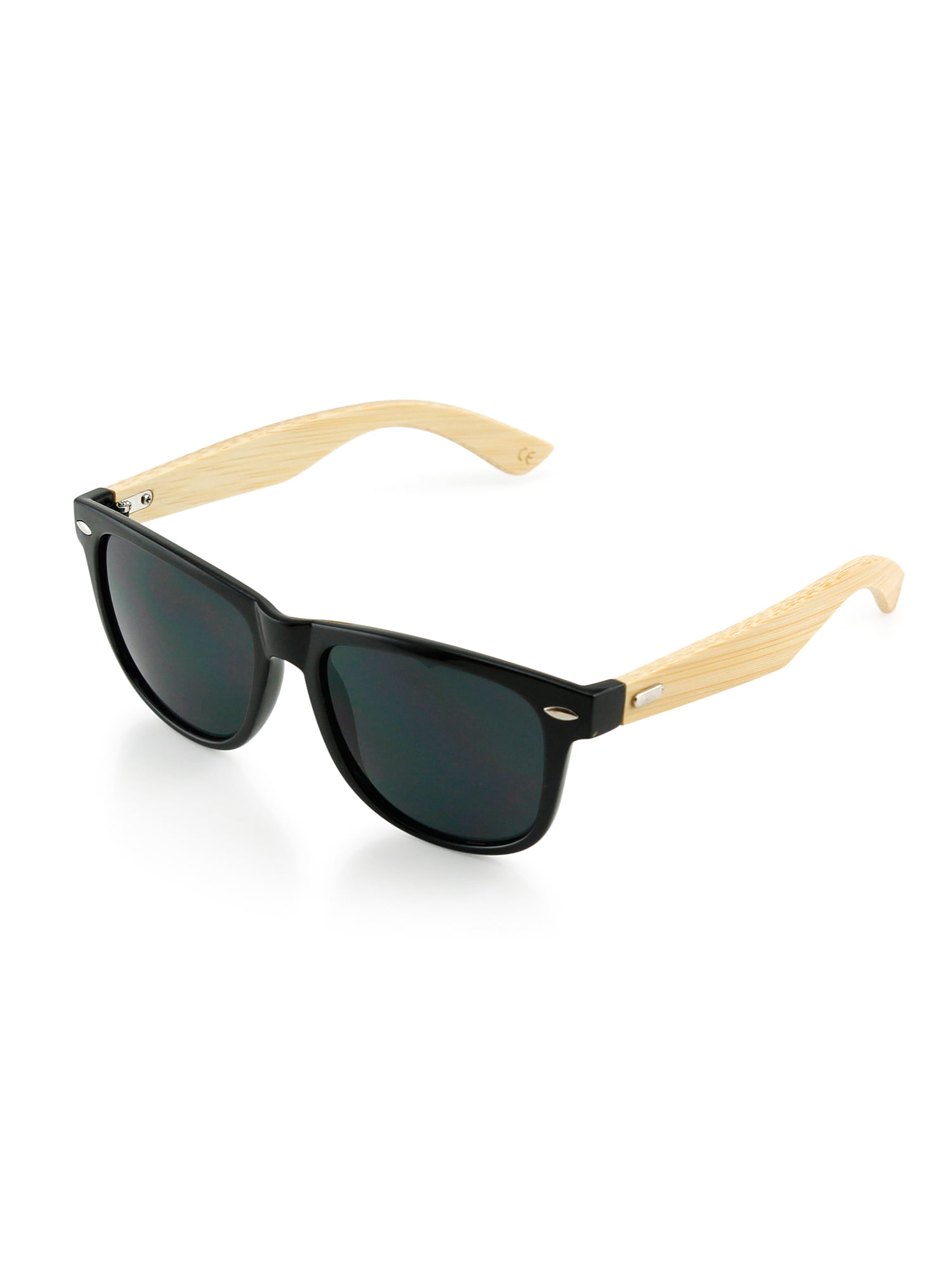 SUERTREE Fashion Bamboo Sunglasses Women Men Ladies Vintage Sun Glasses JH8001-8004 