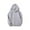 Grey, variant on KAUOD Boys Girls Hooded Sweatshirt Solid Soft Classic Hoodies Oversized Loose Pullover Sweatshirts with Pocket for Kids