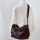 thumbnail image 2 of Bolso de piel de vaca de alta calidad para mujer, de un solo hombro, estilo retro americano, de gran capacidad, cuadrado, tipo bandolera, a la moda, 2024, 2 of 5