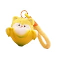 thumbnail image 4 of Llavero de peluche suave de dibujos animados, decoración suave para colgar, accesorios para bolsos Amarillo, 4 of 9