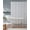 Silver, variant on WARM HOME DESIGNS 72 Inch White Shower Curtain with Linen Embroidery for Boho Design Bohemian or Shabby Chic Bathroom Decor. OLI SH 72 LINEN