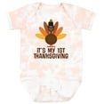 thumbnail image 3 of Inktastic My 1st Thanksgiving Turkey Boys or Girls Baby Bodysuit, 3 of 5