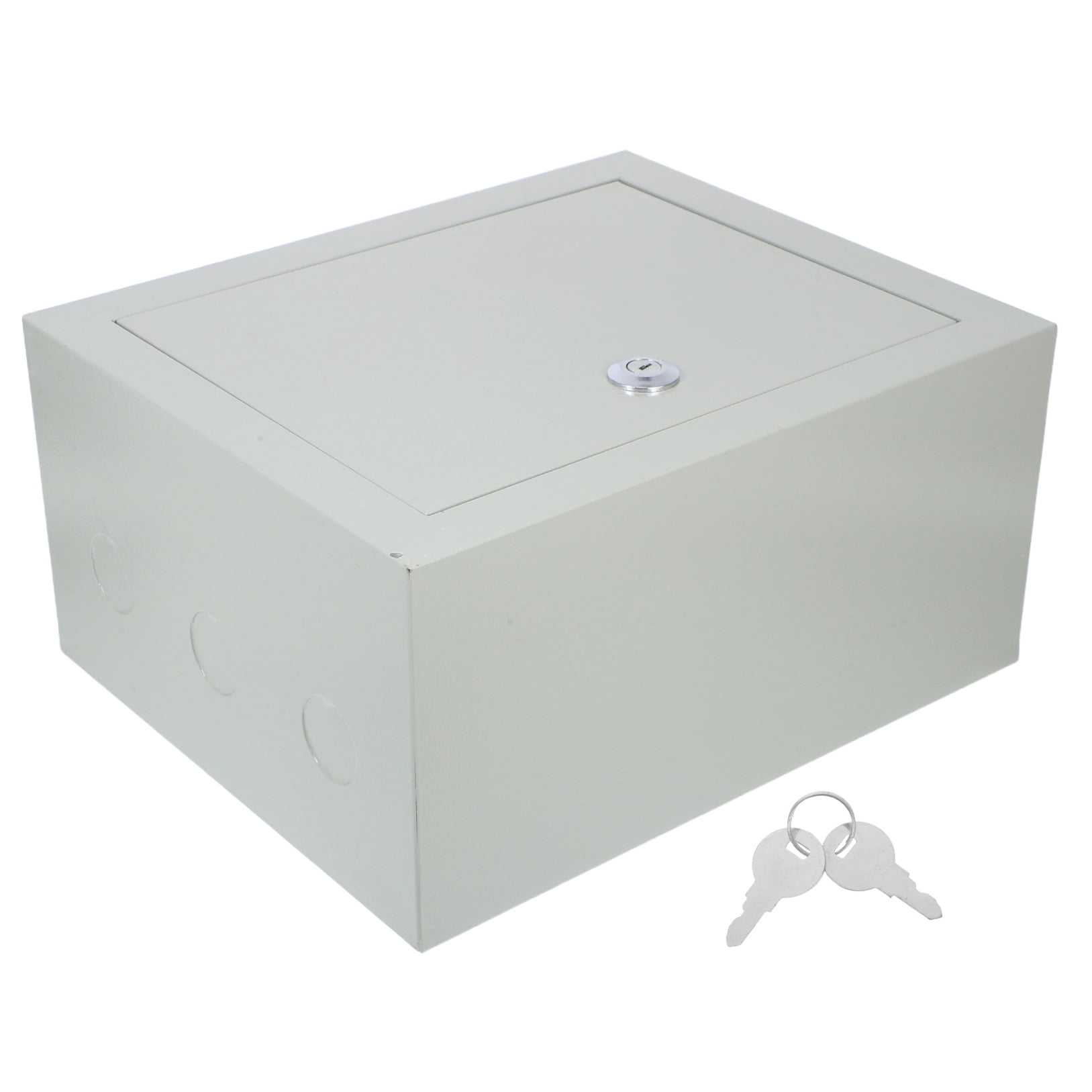 RENACLIPY Heavy Duty Outdoor Electrical Junction Box Plated Silver with High Protection Level