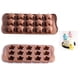 thumbnail image 1 of Molde de silicona de 15 cavidades para chocolate, dulces y decoraciones para pasteles Delicias para hornear en forma de estrella, 1 of 6