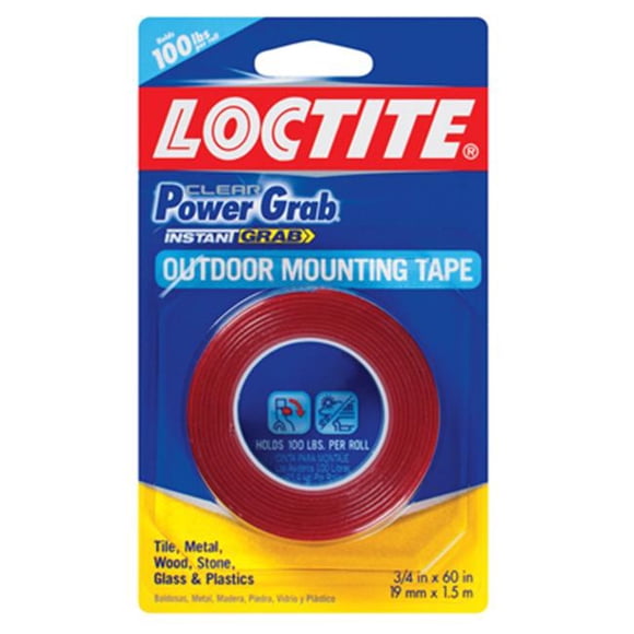 Henkel 1360350 Ruban de Montage 60 x 0.75 Po