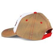 McCormick Farmall Distressed Tea-Stained Logo 6-Panel YOUTH Size Cap