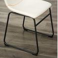 thumbnail image 6 of Roundhill Furniture Lotusville Vintage Faux Leather Dining Chair - Set of 2, 6 of 9