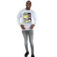 thumbnail image 4 of DC Comics Mens Chibi Super Friends Dance Sweatshirt, 4 of 5