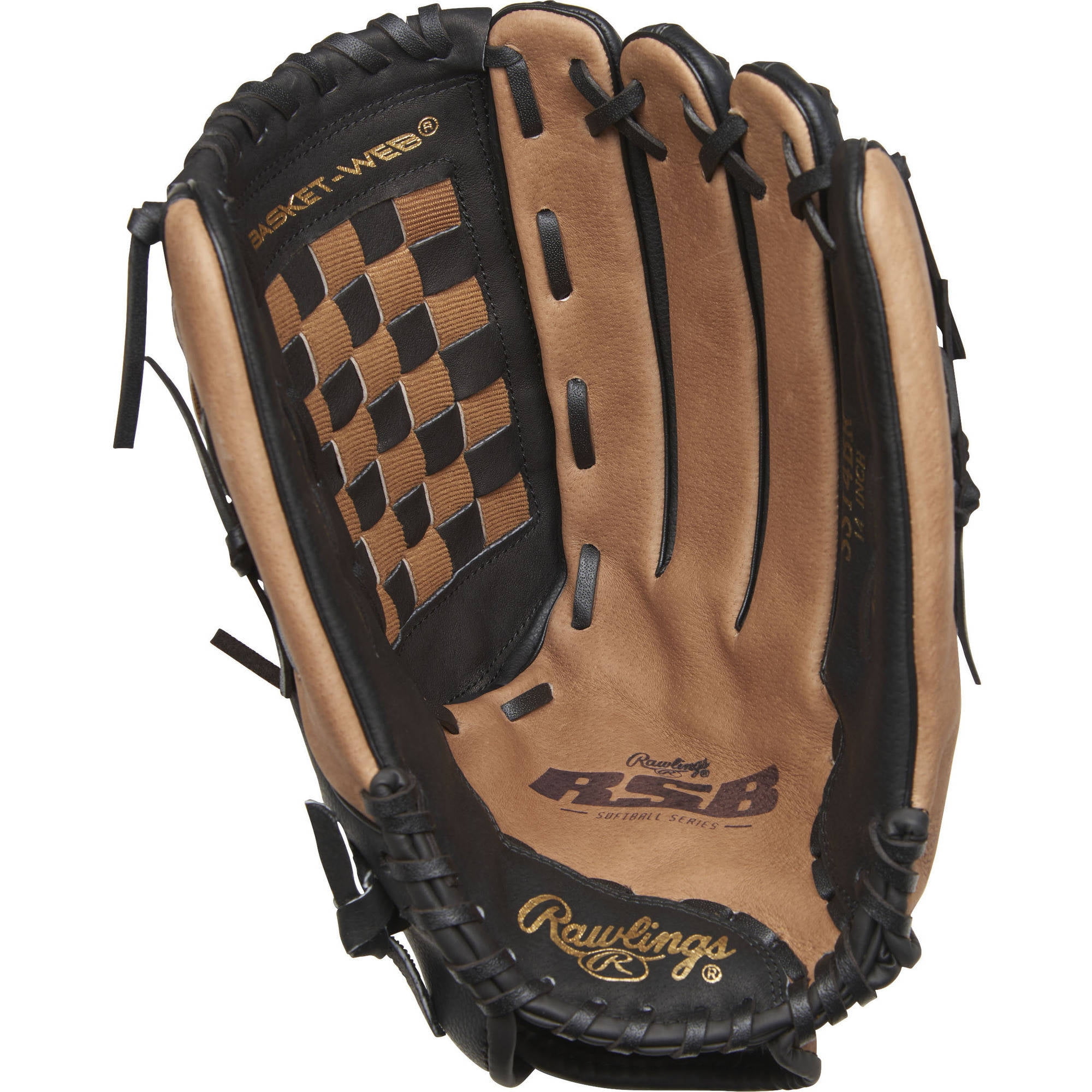 Rawlings 14" Slowpitch Softball Fielder's Glove by Rawlings Sporting Goods