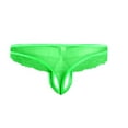thumbnail image 3 of Lingerie for Men Hot Floral Lace Mesh Semi See-through Briefs Bikini Underwear Underwear, 3 of 3