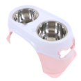 thumbnail image 1 of Raised Pet Bowls With Neck Guard, Slip  Bottom, Removable, Stable, Elevated Cat Bowls For Home, 1 of 8