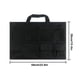 thumbnail image 5 of Cateissary Bolso negro cómodo y conveniente para computadora portátil - Para viajes y reuniones de negocios Bolso de hombre Bolsos Almacenamiento y organización del hogar, 5 of 6