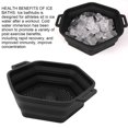 thumbnail image 3 of Cubo Para Baño De Hielo, Bañera De Hielo De Silicona, Fácil De Montar, Portátil, De Enfriamiento Rápido, Colgante Para El Hogar Para Atletas, 3 of 7