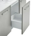 thumbnail image 6 of Swiss Madison Sm-Bv234 Annecy 48" Free Standing Single Basin Vanity Set - Silver, 6 of 13
