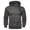 Dark Gray, variant on Men's Quarter-Zip Tactical Hoodie, Fleece Pullover with Multi-Pockets, Long Sleeve Workout Sweatshirt, Fall & Winter Streetwear, Durable Fabric(S,Dark Gray)