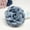 Blue Grey, variant on Zhuge Rose Flower Brooches Lapel Pins Delicate Elegant Fabric Flowers Brooch Pin for Women Flower Corsage for Wedding Party Accessories-Dark Purple