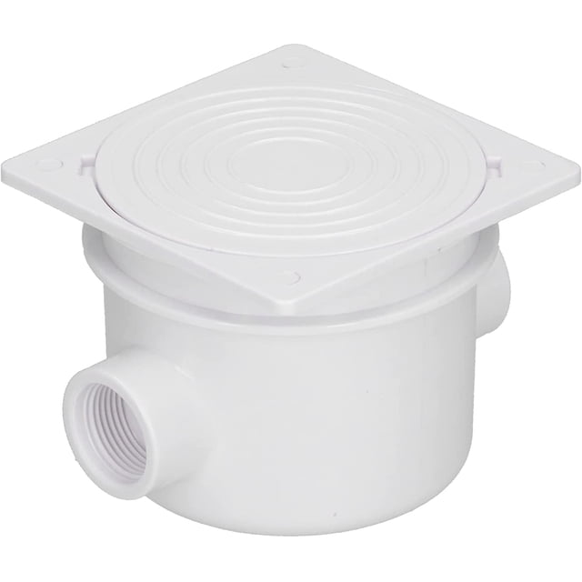 Caja de distribución de luz subacuática, Caja de empalme de luz Caja de conector de cable de piscina a prueba de agua para caja de control Empalme de interruptor de caja eléctrica