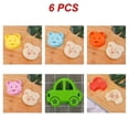 thumbnail image 1 of Mini Sandwich Cutter Cartoon Bear Lunch Baking Sandwich Sealer Bread Mold DIY Christmas Cookie Cutters Stamp Set Mould For Kids, 1 of 5