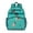 Blue-green-13, variant on Ethereal Goth Students Backpack with Steampunk Celestial Moon and Star Print, Dark Astronomical Pattern, Comfortable and Adjustable for s and Preschoolers