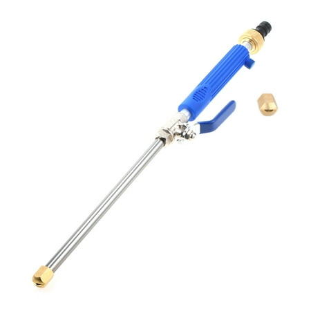 Good Quality Alloy Wash Tube Hose Car High Pressure Power Water Spray Washer with 2 Spray Tips Tools Auto Maintenance Cleaner Watering Lawn Garden Dark (Good Better Best Auto Parts Inc)