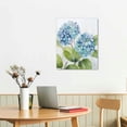 thumbnail image 2 of COMIO Hydrangea Beauty I Canvas Art Print Gallery Wrapped - Ready to Hang, 2 of 4