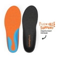 thumbnail image 6 of Superfeet All-Purpose Cushion Insoles - Trim-To-Fit Medium Arch Support Comfort Foam Inserts for Workout Shoes - Professional Grade - Men 9.5-11 / Women 10.5-12, 6 of 6