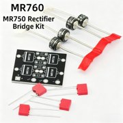 Powerful Bridge Rectifier With Parallel Capacitors 600V Rating 55C To 150C Ranges Stack Bridge Rectifiers 12A