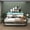 Glossy White#3, variant on Bed Frames Twin Bed Frames , Headboard and Charging Station & LED Light for Bedroom, Solid and Stable, Noise Free, No Box Spring Needed, Easy Assembly,Adjustable Bed Base