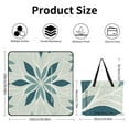 thumbnail image 2 of Colorful Floral Bohemia Waterproof Picnic Blanket with Foldable Zipper, Suitable for Outdoor Use, Suitable for Travel, Camping, Beaches, Parks, Grasslands, Picnic Blanket Accessories, 2 of 7