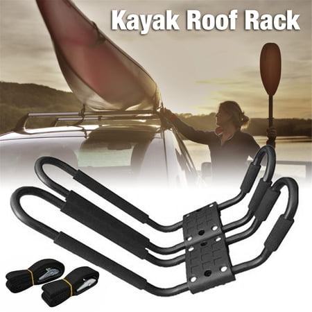 2 Pcs Kayak Carrier Rack Kayak roof rack kayak Roof Rack J -Bar Rack ...