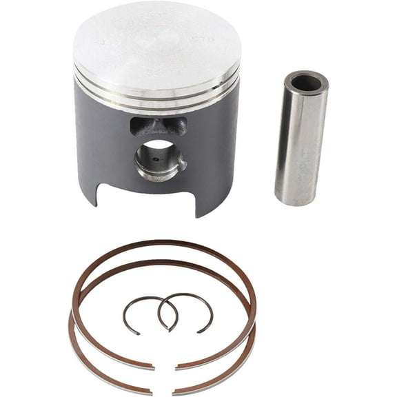 Vertex Cast Replica Piston Kit for Kawasaki KX 100 1995-2013, 52.440mm Piston Diameter