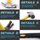 thumbnail image 5 of Kit surtido de herrajes JEGONFRI con 2 clavos y un martillo de 225 g, 5 of 7