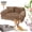 Khaki, variant on Plush Calming Pet Sofa Bed, Plush Calming Pet Sofa Bed with Removable Cover, Washable Orthopedic Dog Bed with Edge, Increases Deep Sleep