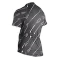 thumbnail image 3 of joogoo Hockey Sticks Pattern Men's Cycling Jerseys Mountain Bike Short Sleeve Tops 2XL, 3 of 7