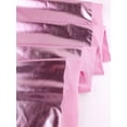 thumbnail image 6 of Minerva Metallic Activewear Lycra Stretch Knit Fabric Rose Pink - per yard, 6 of 7