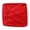 Red, variant on Removable Elastic Velvet Footstool Cover with Elastic Bottom for Living Room Ottoman Cover Footrest Foot Stool Slipcover Square Chair Gray