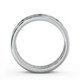 thumbnail image 4 of 0.80 Ct Brilliant Round Cut Sparkle Real Diamond Emerald Gemstone Eternity Band for Wedding 14K White Gold Size 7.5, 4 of 7