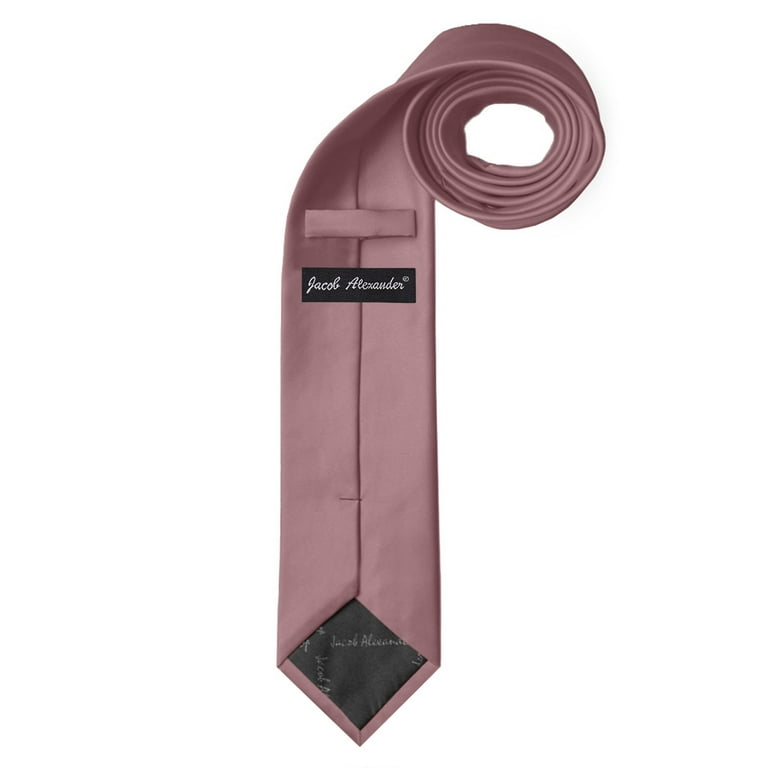 Dusty Pink Classic Satin Tie
