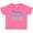 Hot Pink, variant on Inktastic Blue Happy Birthday Daddy Boys or Girls Toddler T-Shirt