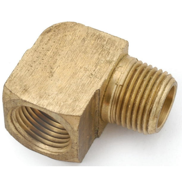 Anderson 75611604 Street Pipe Elbow, 90 deg, 1/4 in, FIP X MIP, 1000