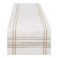 thumbnail image 1 of Camino de Mesa DII Rayas Francesas 36x183 cm Algodón Blanco, 1 of 9