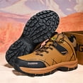 thumbnail image 3 of LASUDRAA Mens Hiking Shoes Waterproof Non-Slip Outdoor Trailing Boots Lightweight Comfortable Walking Shoes for Camping Hiking, 3 of 8